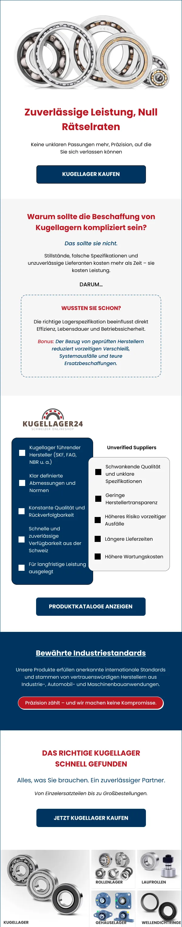 Kugellager24 campaign email, by Obaid Ullah