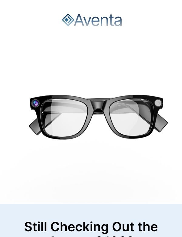 Aventa abandoned checkout email 1: still checking out the Aventa G100