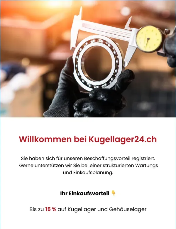 Kugellager24 welcome flow email